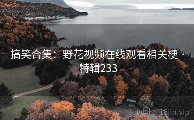 搞笑合集:野花视频在线观看相关梗 · 特辑233